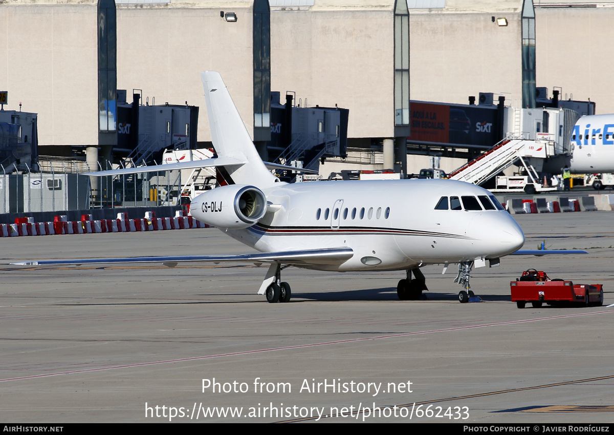 Aircraft Photo of CS-DLJ | Dassault Falcon 2000EX | AirHistory.net #662433