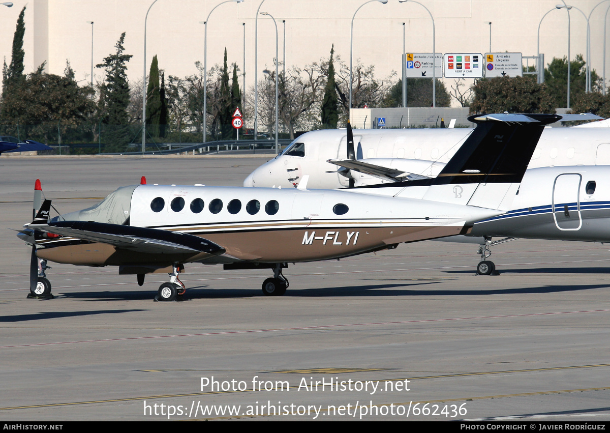 Aircraft Photo of M-FLYI | Hawker Beechcraft 350 King Air (B300) | AirHistory.net #662436