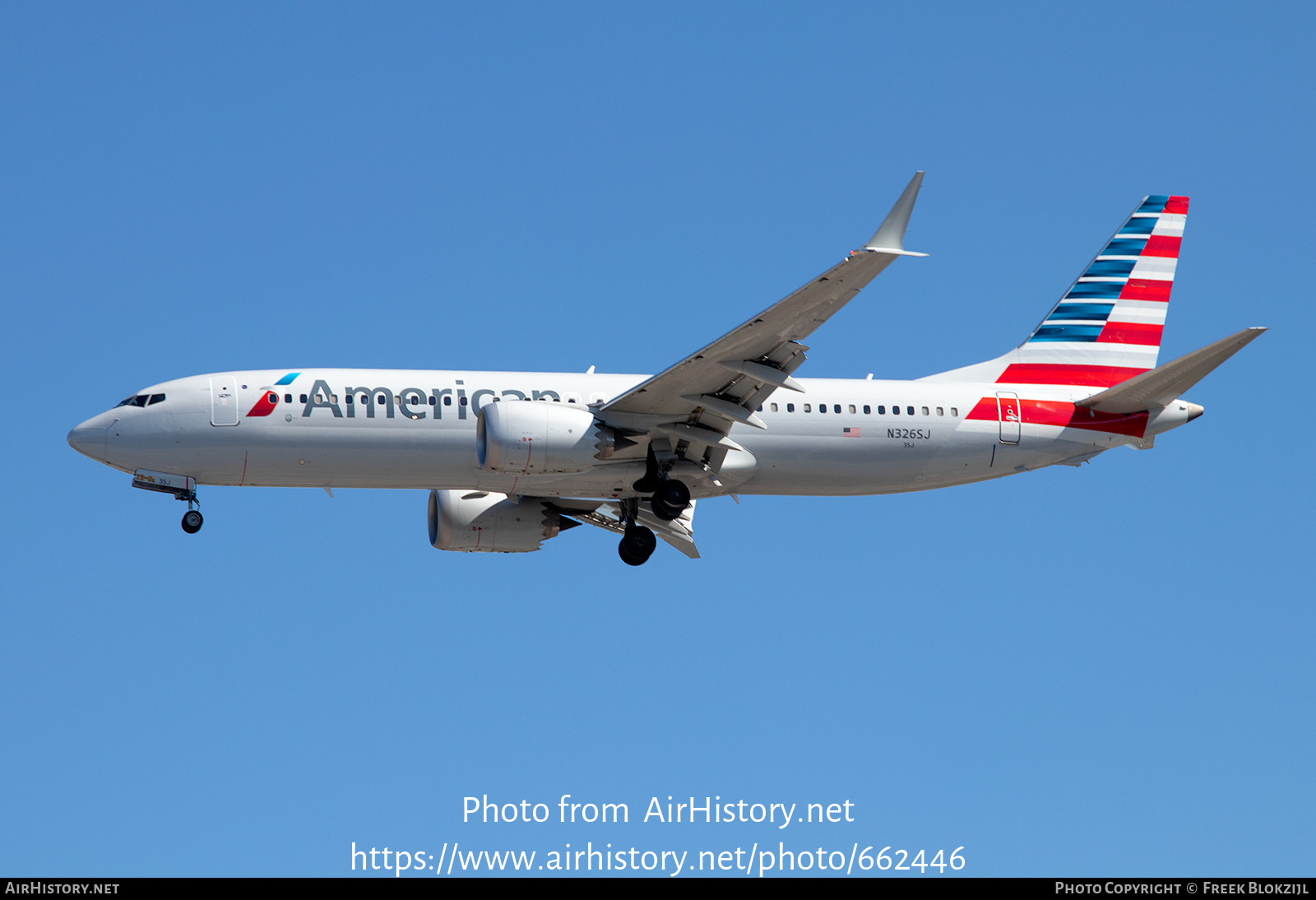 Aircraft Photo of N326SJ | Boeing 737-8 Max 8 | American Airlines | AirHistory.net #662446