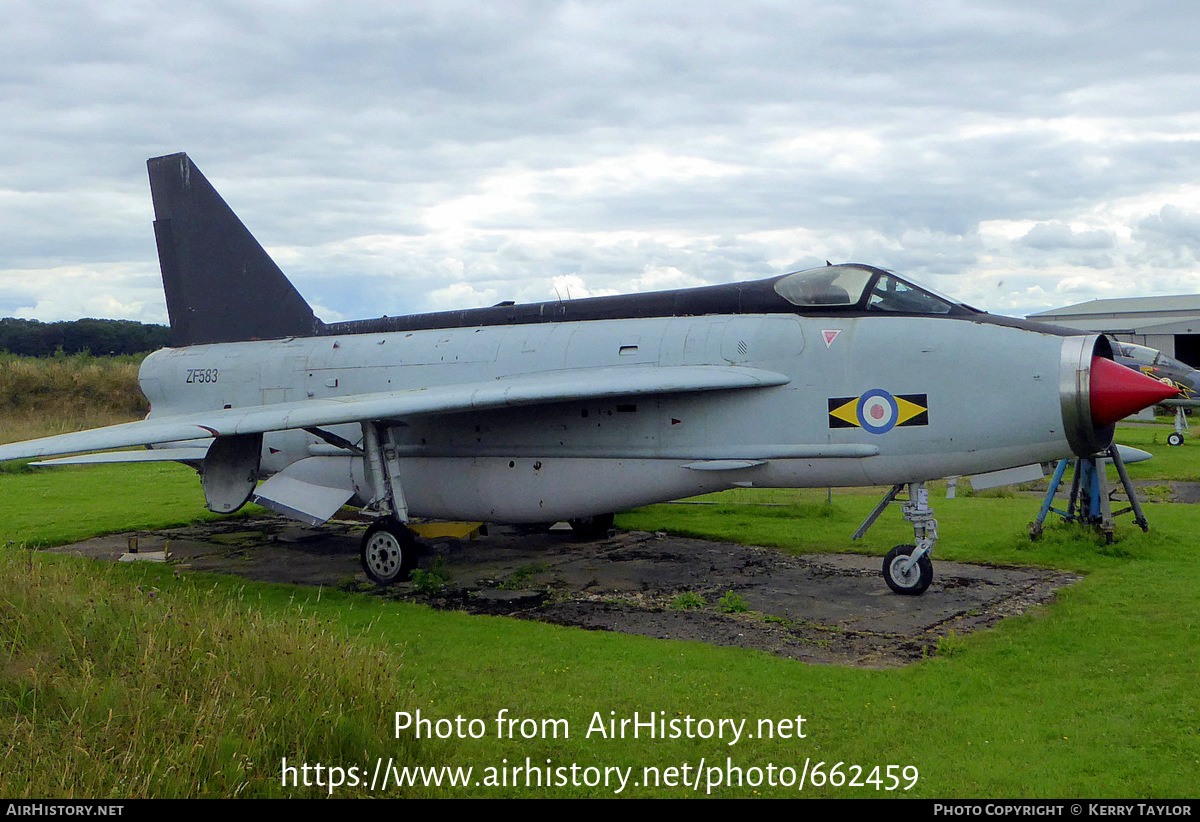 Aircraft Photo of ZF583 | English Electric Lightning F53 | UK - Air Force | AirHistory.net #662459