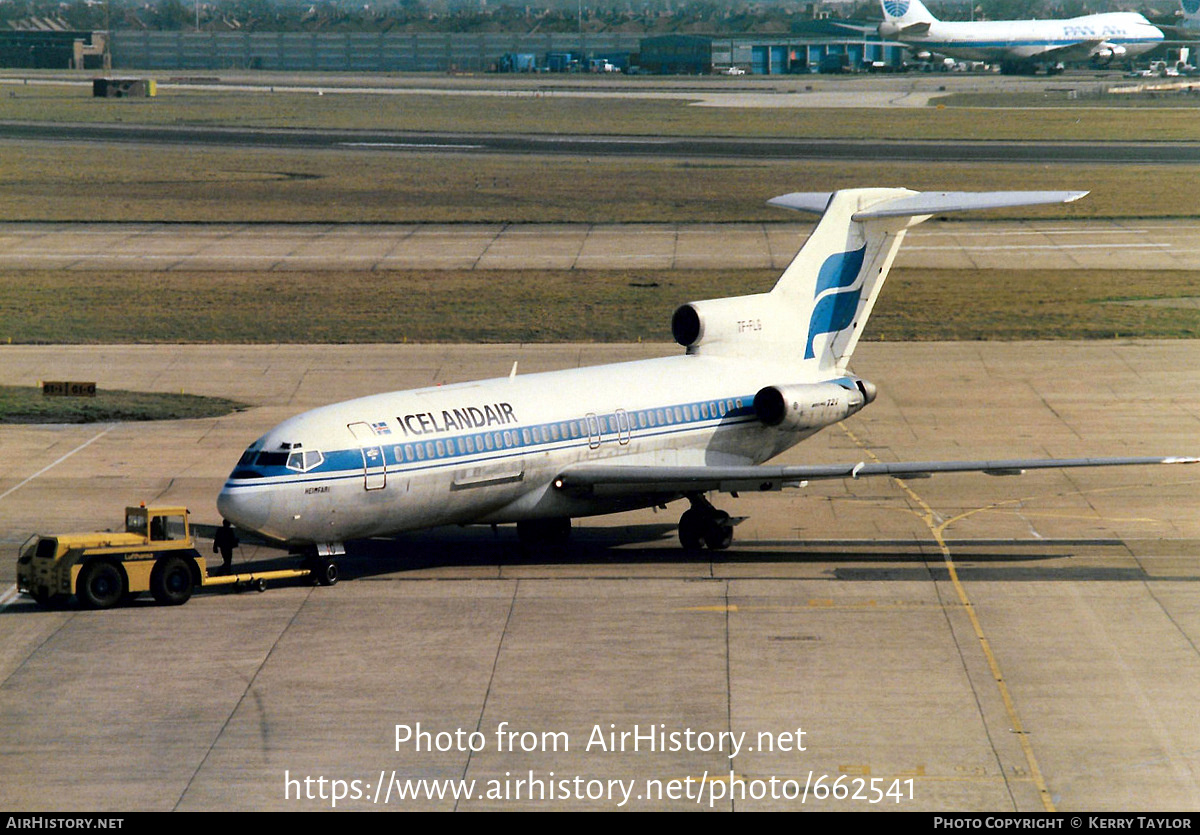 Aircraft Photo of TF-FLG | Boeing 727-185C | Icelandair | AirHistory.net #662541