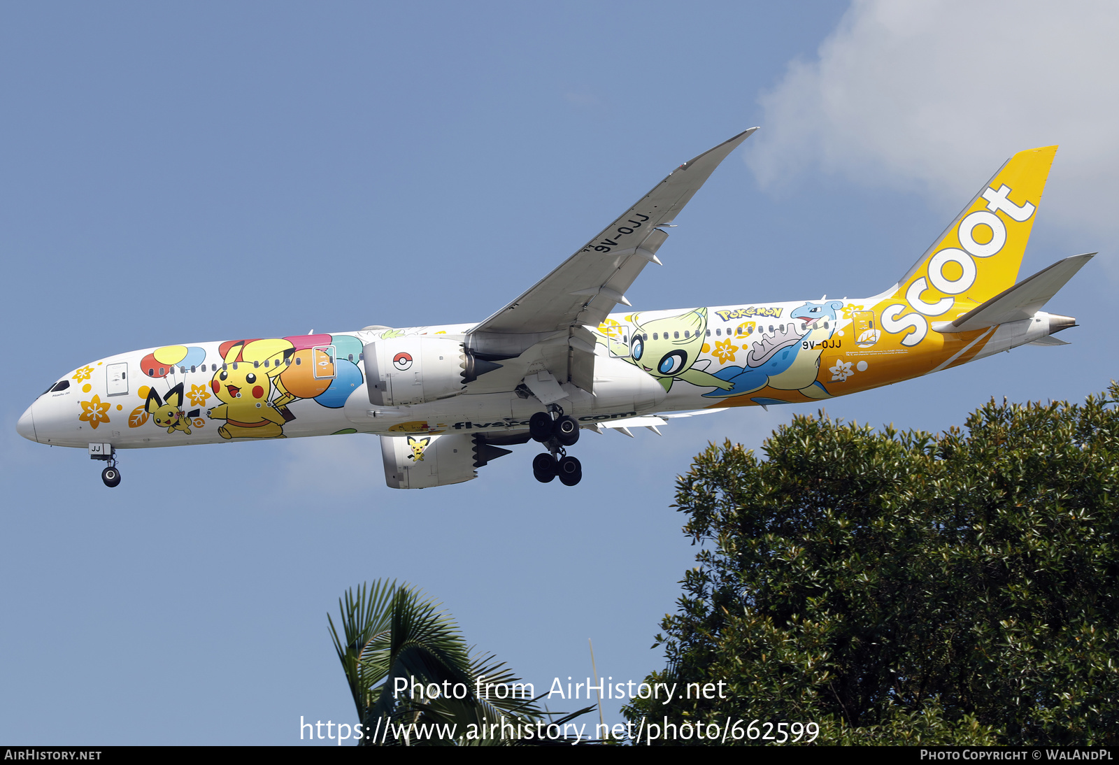 Aircraft Photo of 9V-OJJ | Boeing 787-9 Dreamliner | Scoot | AirHistory.net #662599