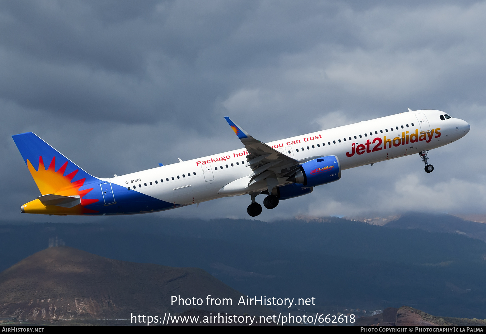 Aircraft Photo of G-SUNB | Airbus A321-251NX | Jet2 Holidays | AirHistory.net #662618