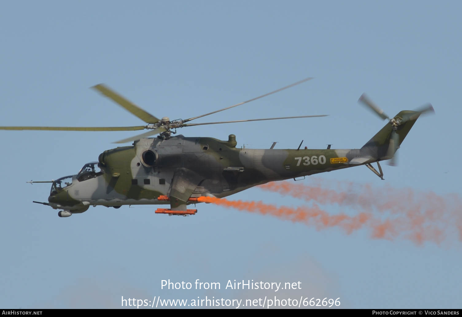 Aircraft Photo of 7360 | Mil Mi-35 | Czechia - Air Force | AirHistory ...