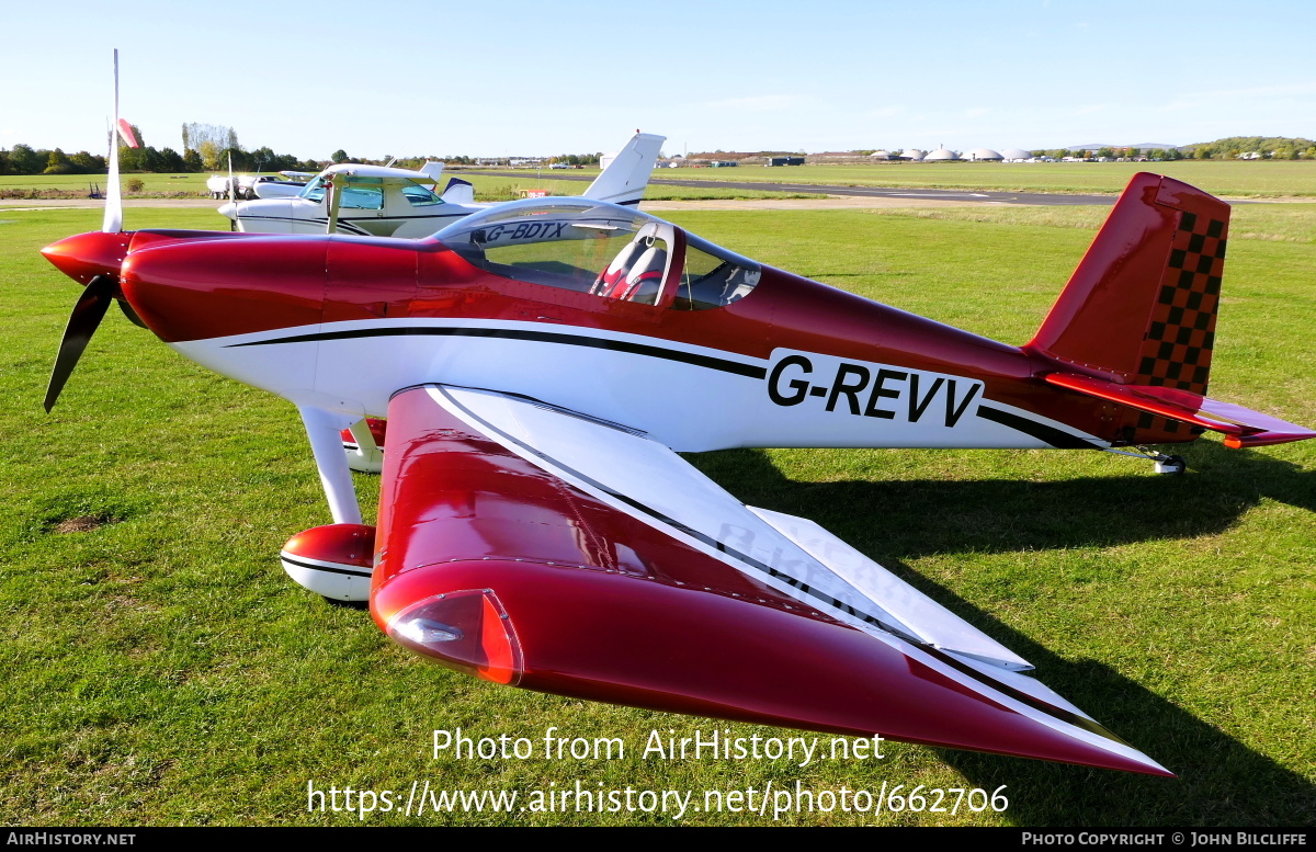 Aircraft Photo of G-REVV | Van's RV-7 | AirHistory.net #662706