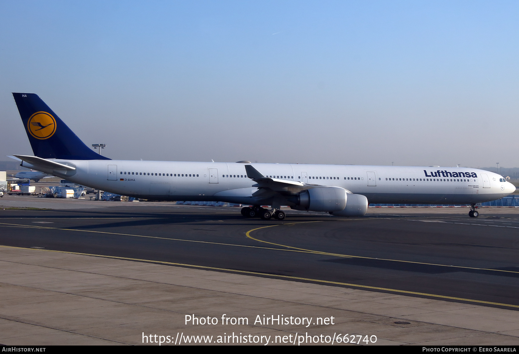 Aircraft Photo of D-AIHA | Airbus A340-642 | Lufthansa | AirHistory.net #662740