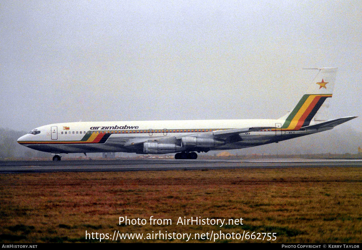 Aircraft Photo of Z-WKV | Boeing 707-330B | Air Zimbabwe | AirHistory ...