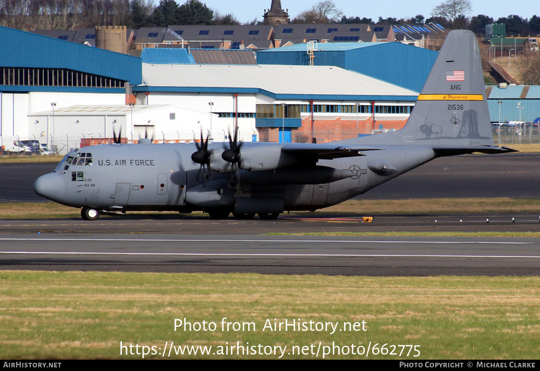 Aircraft Photo of 92-1536 / 21536 | Lockheed C-130H Hercules | USA - Air Force | AirHistory.net #662775