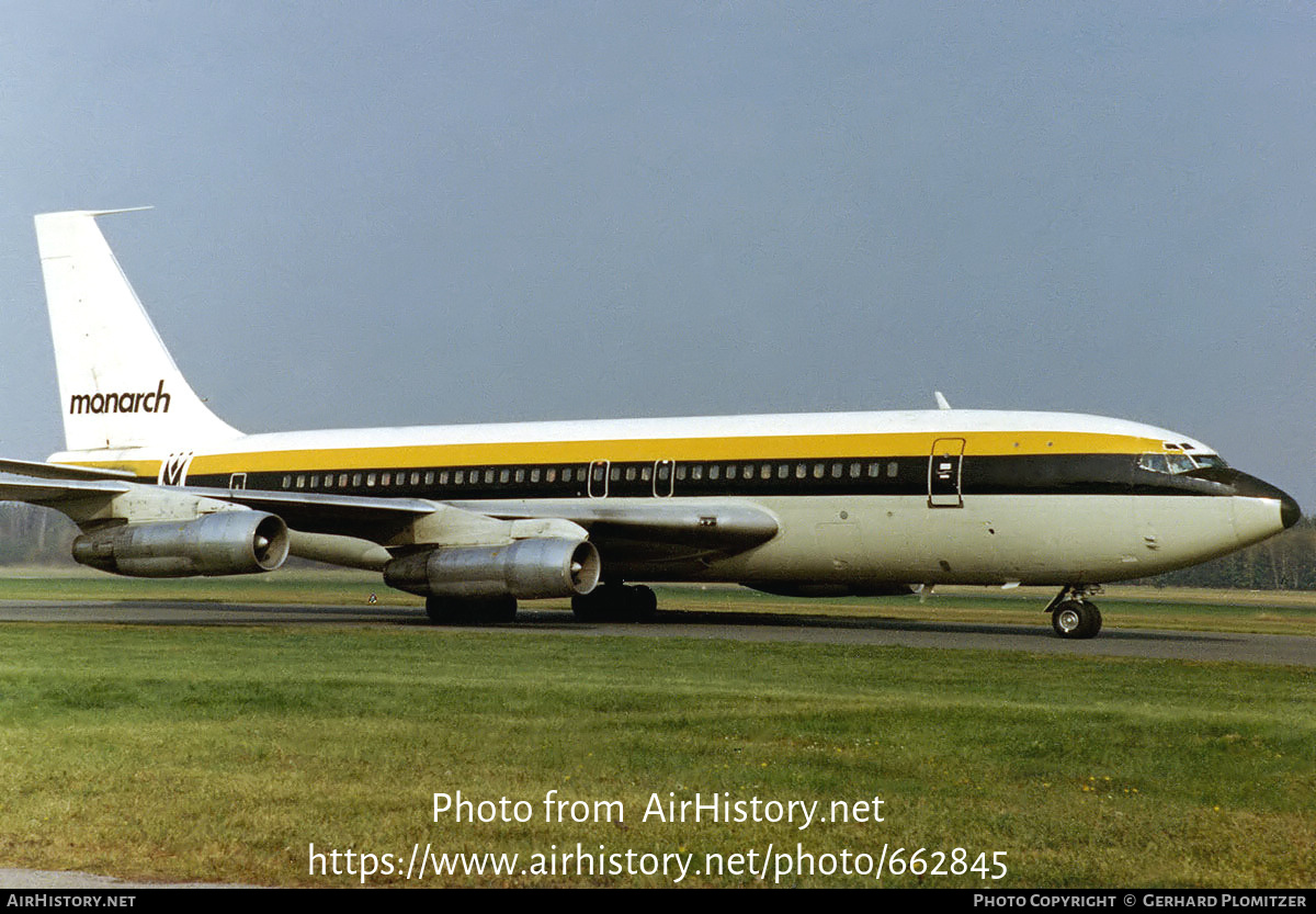 Aircraft Photo of G-BCBA | Boeing 720-023B | Monarch Airlines | AirHistory.net #662845