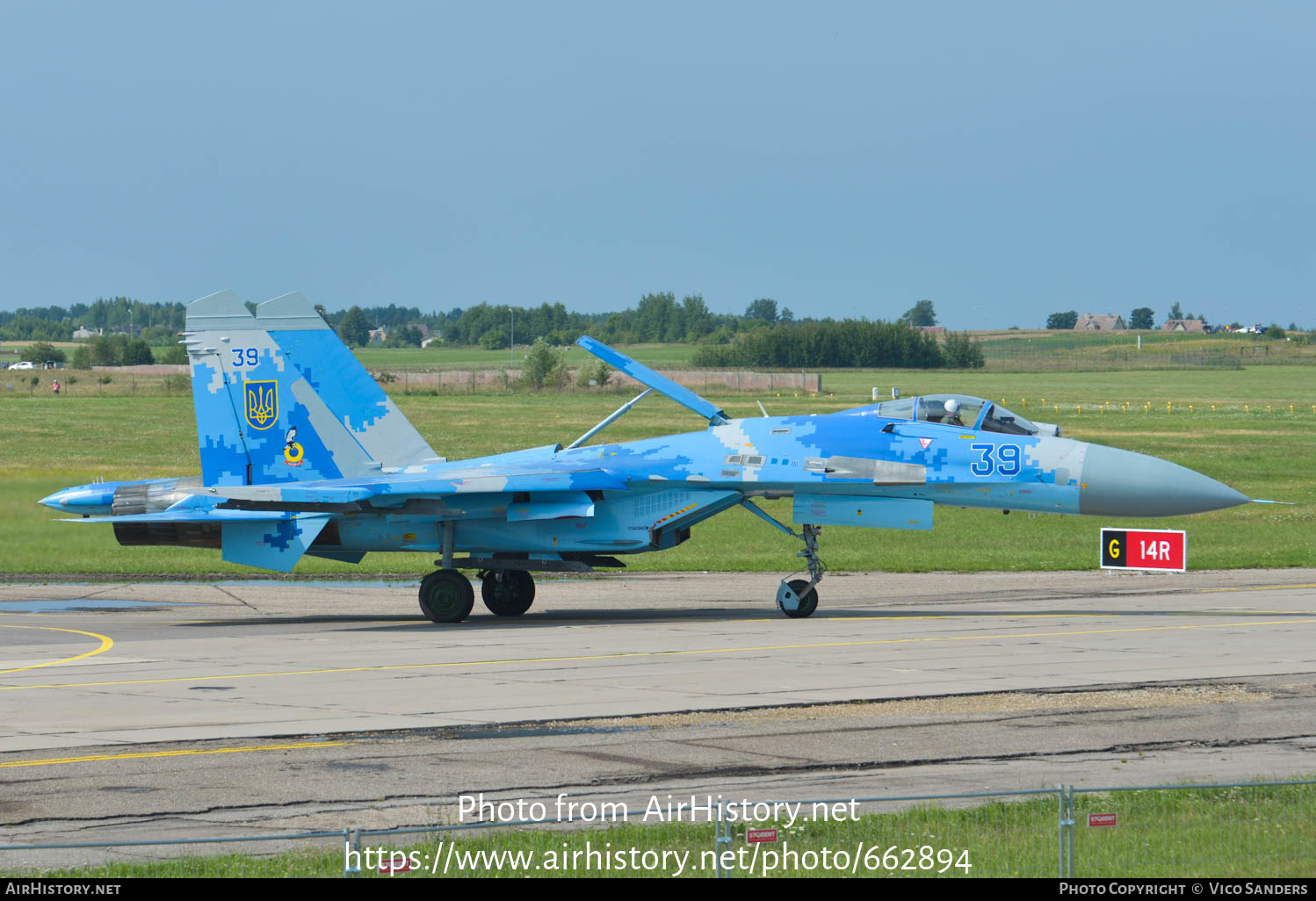 Aircraft Photo of 39 | Sukhoi Su-27P1M | Ukraine - Air Force | AirHistory.net #662894