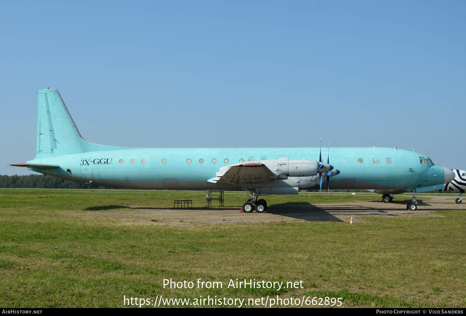 Aircraft Photo of 3X-GGU | Ilyushin Il-18V | AirHistory.net #662895