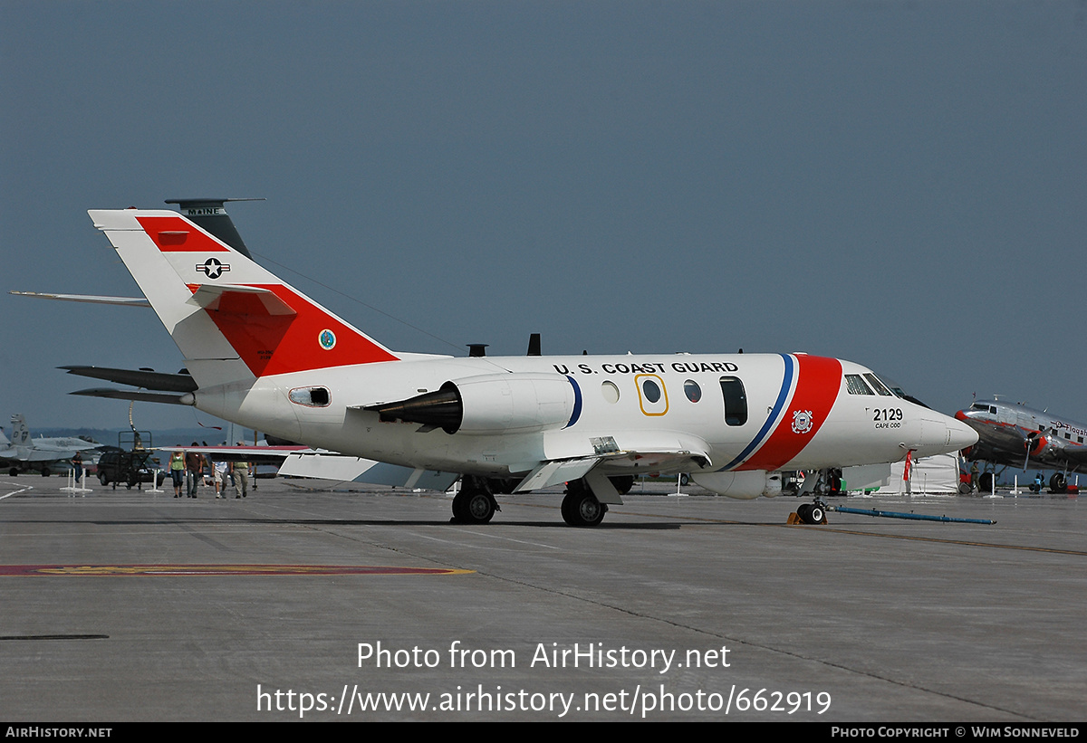 Aircraft Photo of 2129 | Dassault HU-25C+ Guardian (20G) | USA - Coast Guard | AirHistory.net #662919