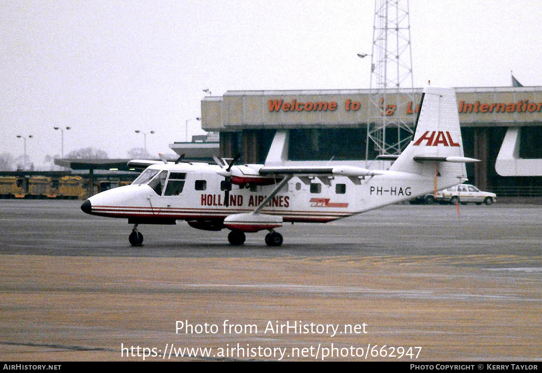Aircraft Photo of PH-HAG | GAF N-24A Nomad | Holland Airlines - HAL | AirHistory.net #662947