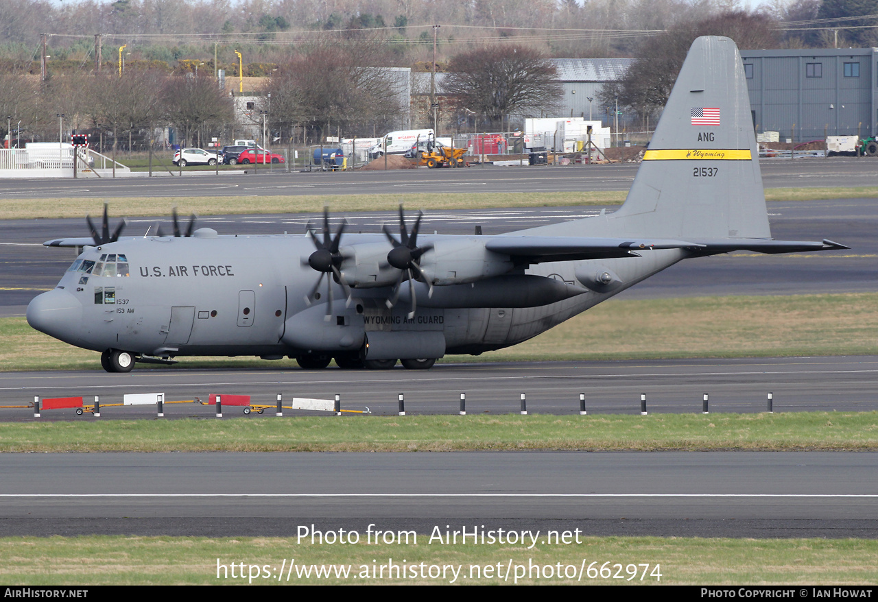 Aircraft Photo of 92-1537 / 21537 | Lockheed C-130H Hercules | USA - Air Force | AirHistory.net #662974