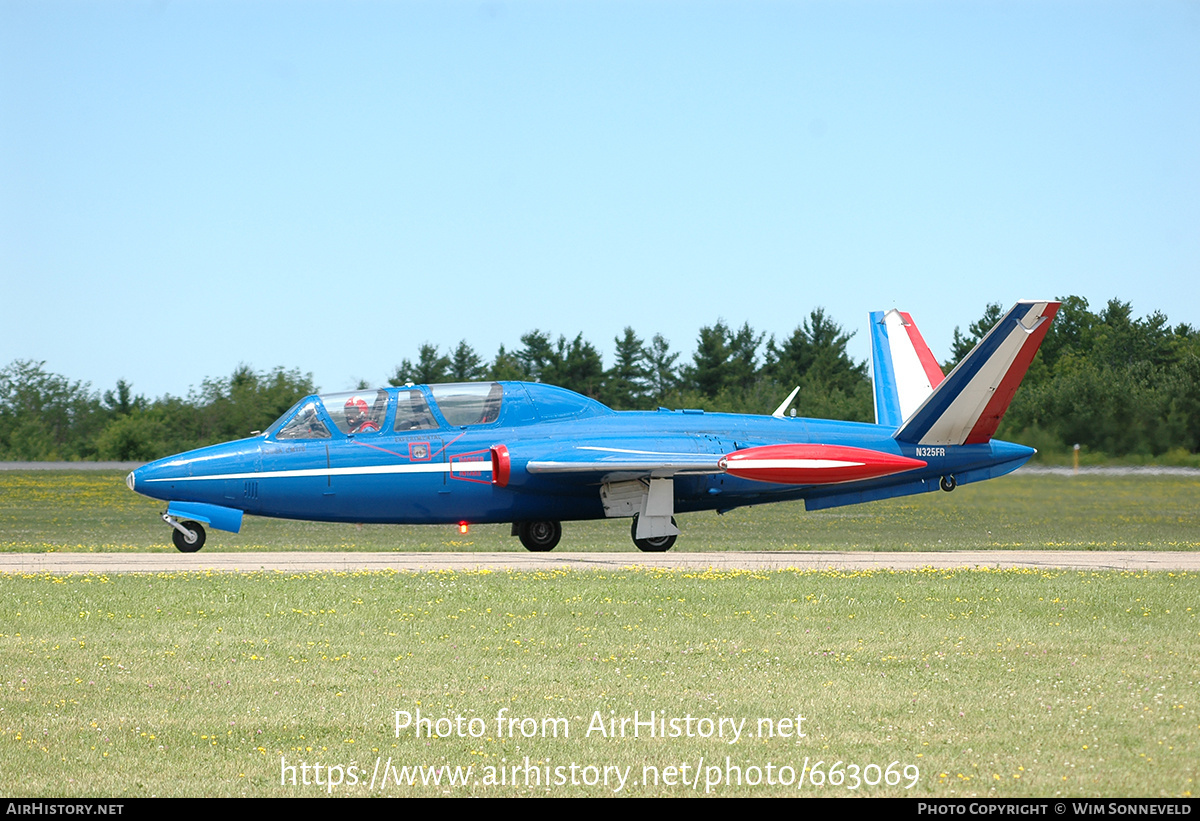 Aircraft Photo of N325FR | Fouga CM-170 Magister | France - Air Force | AirHistory.net #663069