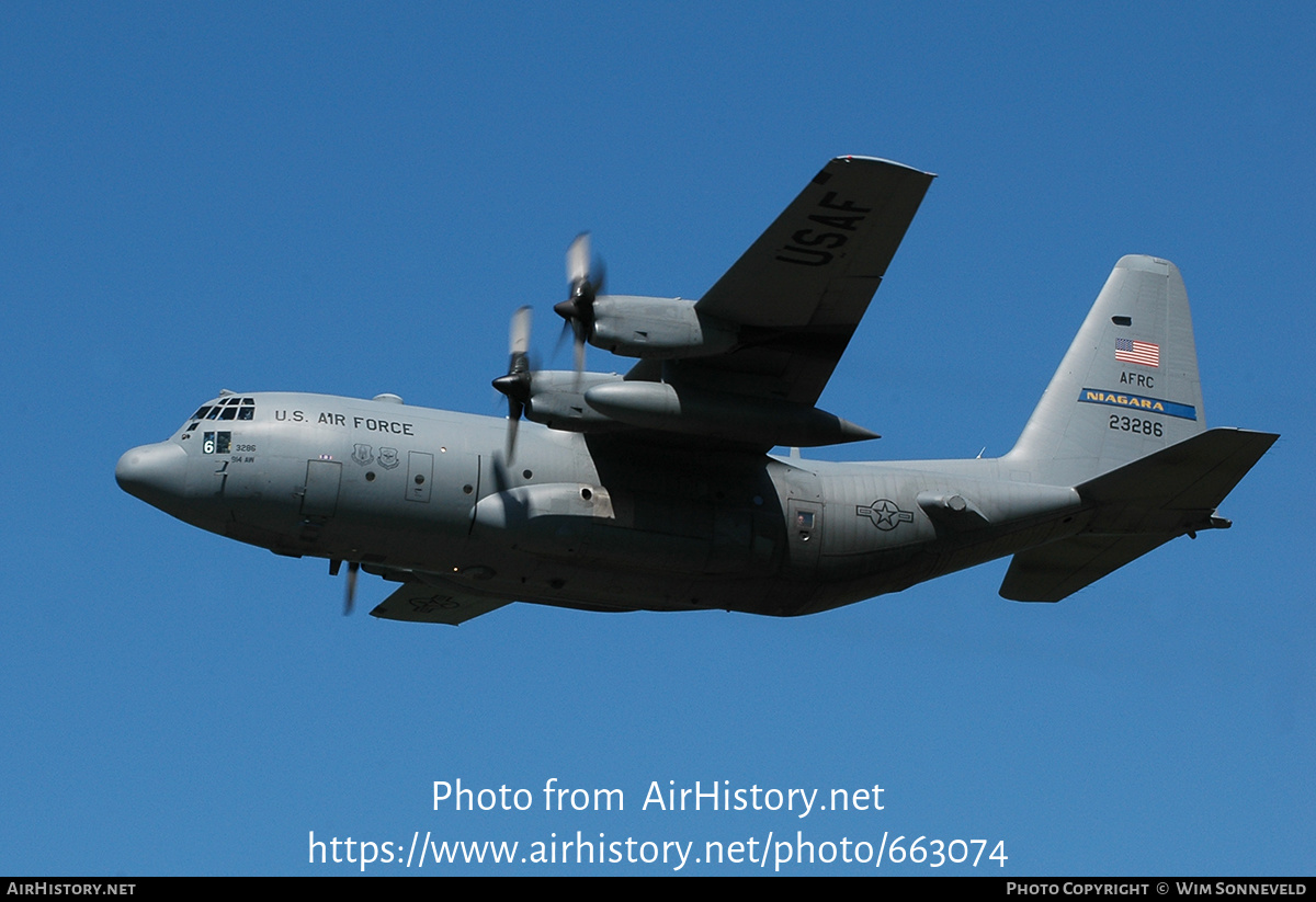 Aircraft Photo of 92-3286 / 23286 | Lockheed C-130H Hercules | USA - Air Force | AirHistory.net #663074