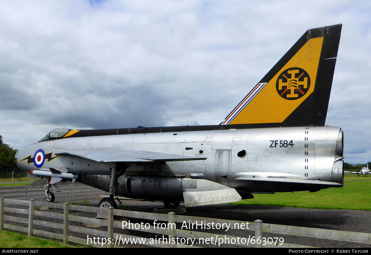 Aircraft Photo of ZF584 | English Electric Lightning F53 | UK - Air Force | AirHistory.net #663079