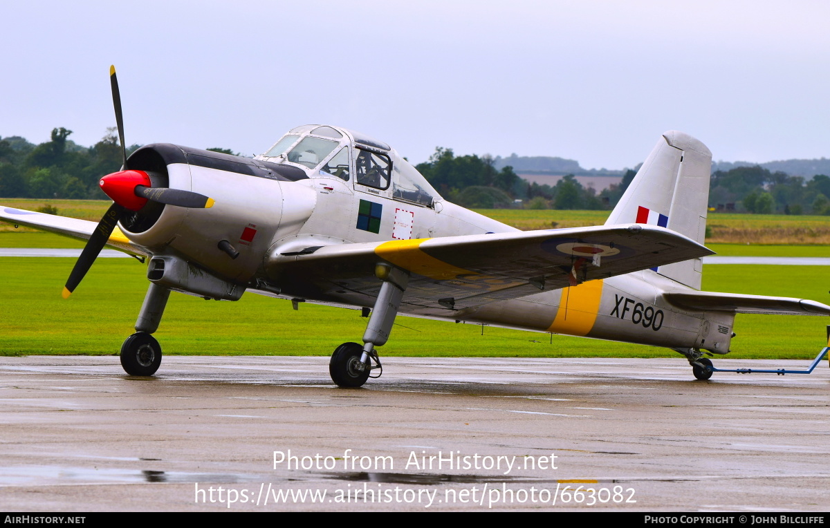 Aircraft Photo of G-MOOS / XF690 | Percival P.56 Provost T1 | UK - Air Force | AirHistory.net #663082