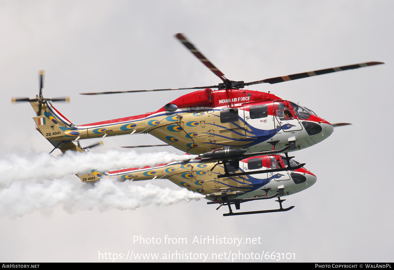 Aircraft Photo of ZD4041 | Hindustan ALH Dhruv | India - Air Force | AirHistory.net #663101