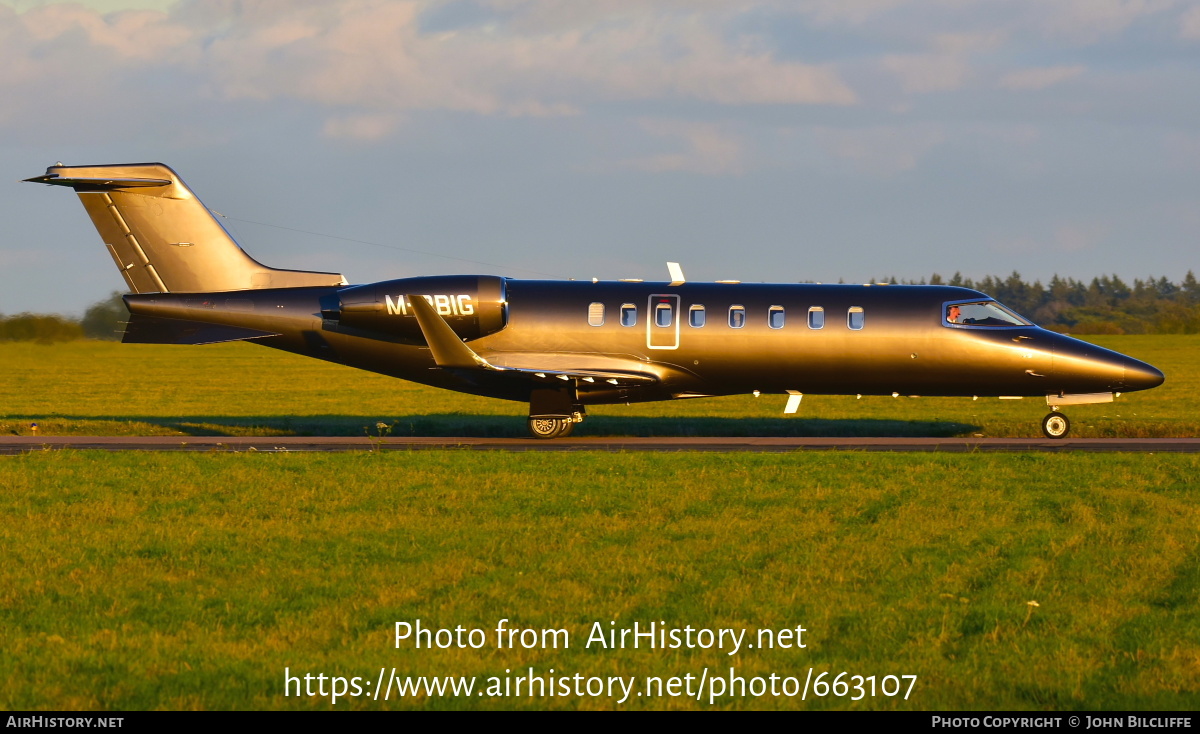 Aircraft Photo of M-RBIG | Learjet 45 | Volant Air | AirHistory.net #663107