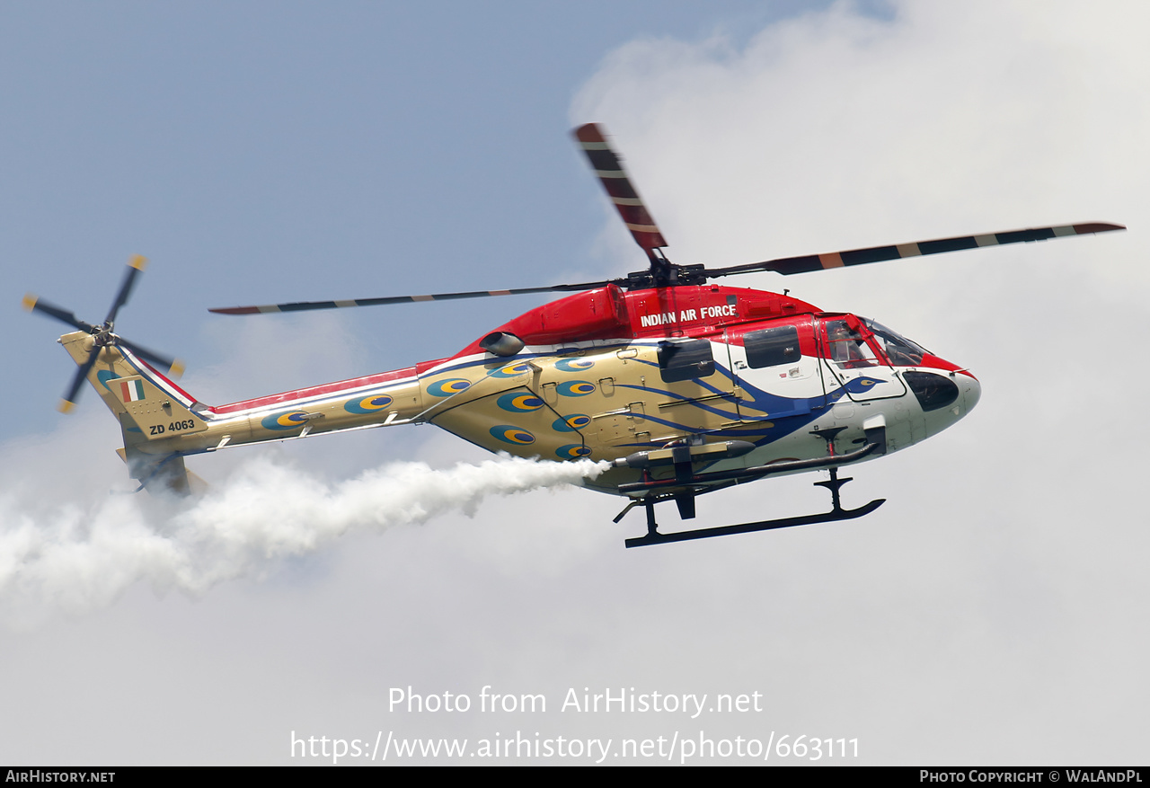 Aircraft Photo of ZD4063 | Hindustan ALH Dhruv | India - Air Force | AirHistory.net #663111