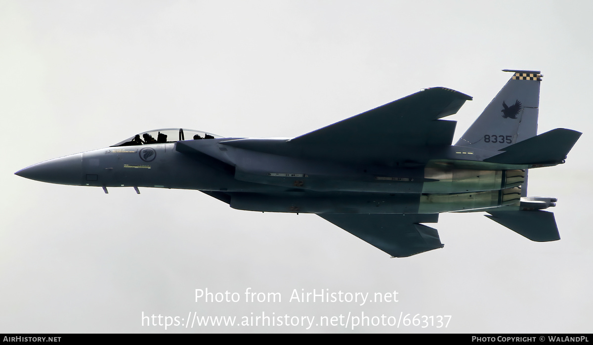 Aircraft Photo of 8335 | Boeing F-15SG Strike Eagle | USA - Air Force | AirHistory.net #663137