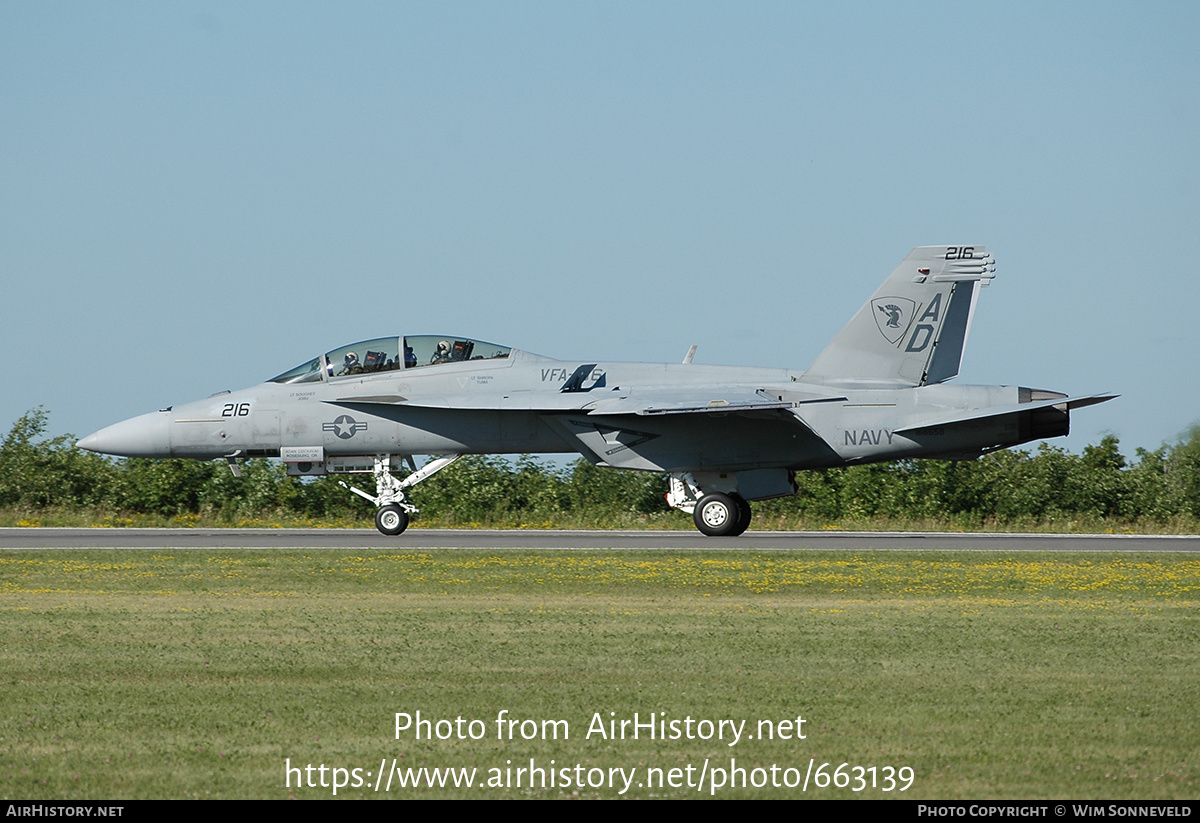 Aircraft Photo of 166658 | Boeing F/A-18F Super Hornet | USA - Navy | AirHistory.net #663139