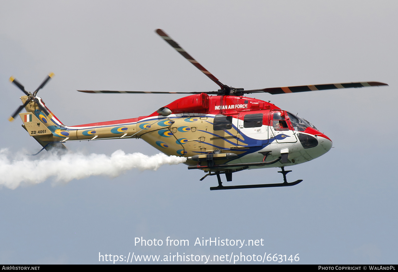 Aircraft Photo of ZD4051 | Hindustan ALH Dhruv | India - Air Force | AirHistory.net #663146