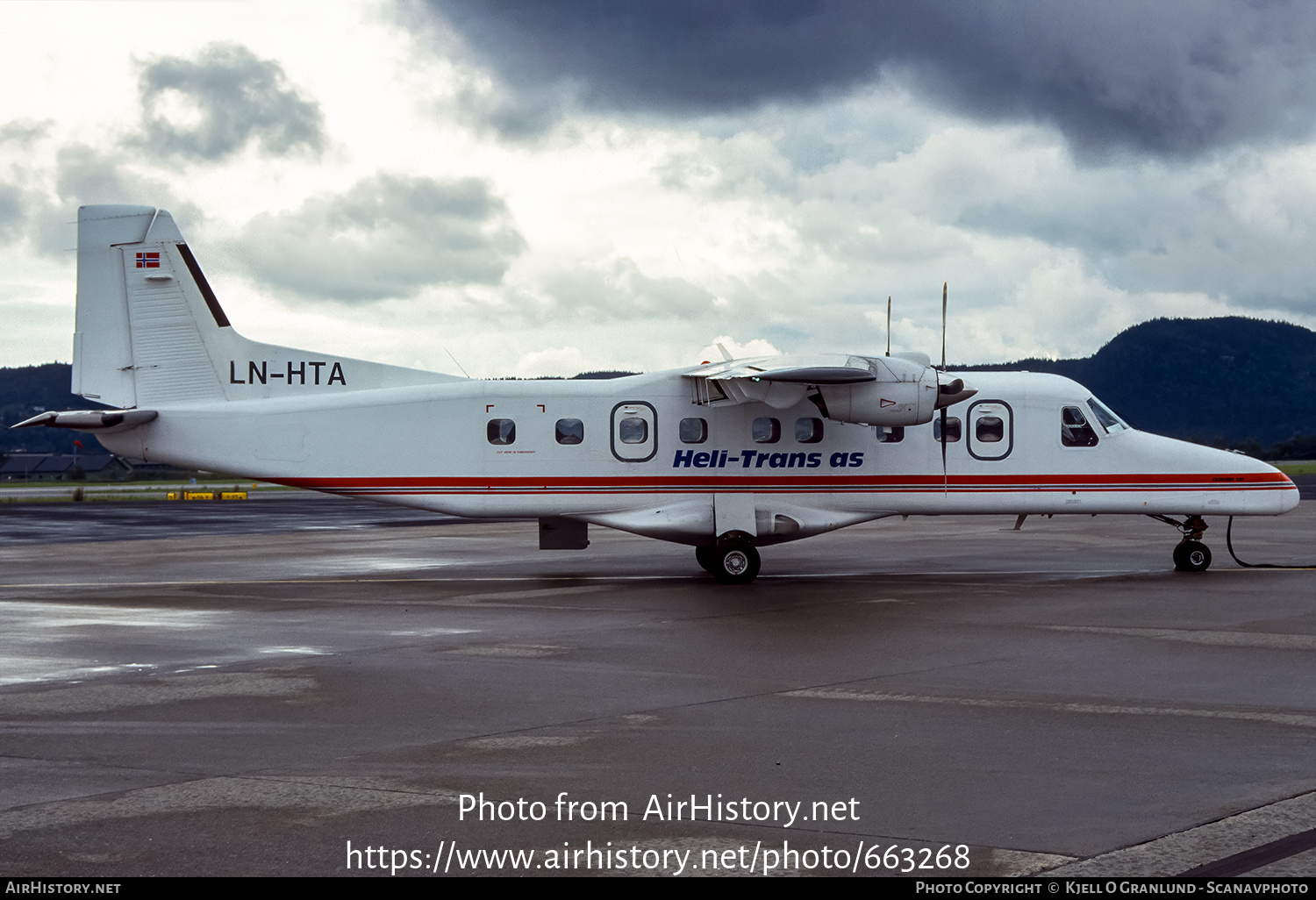 Aircraft Photo of LN-HTA | Dornier 228-202 | Helitrans | AirHistory.net #663268