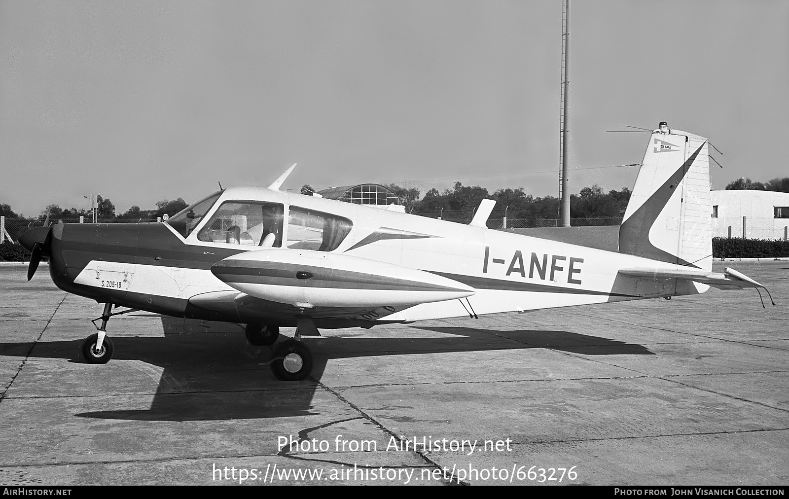 Aircraft Photo of I-ANFE | SIAI-Marchetti S-205-18R | AirHistory.net #663276
