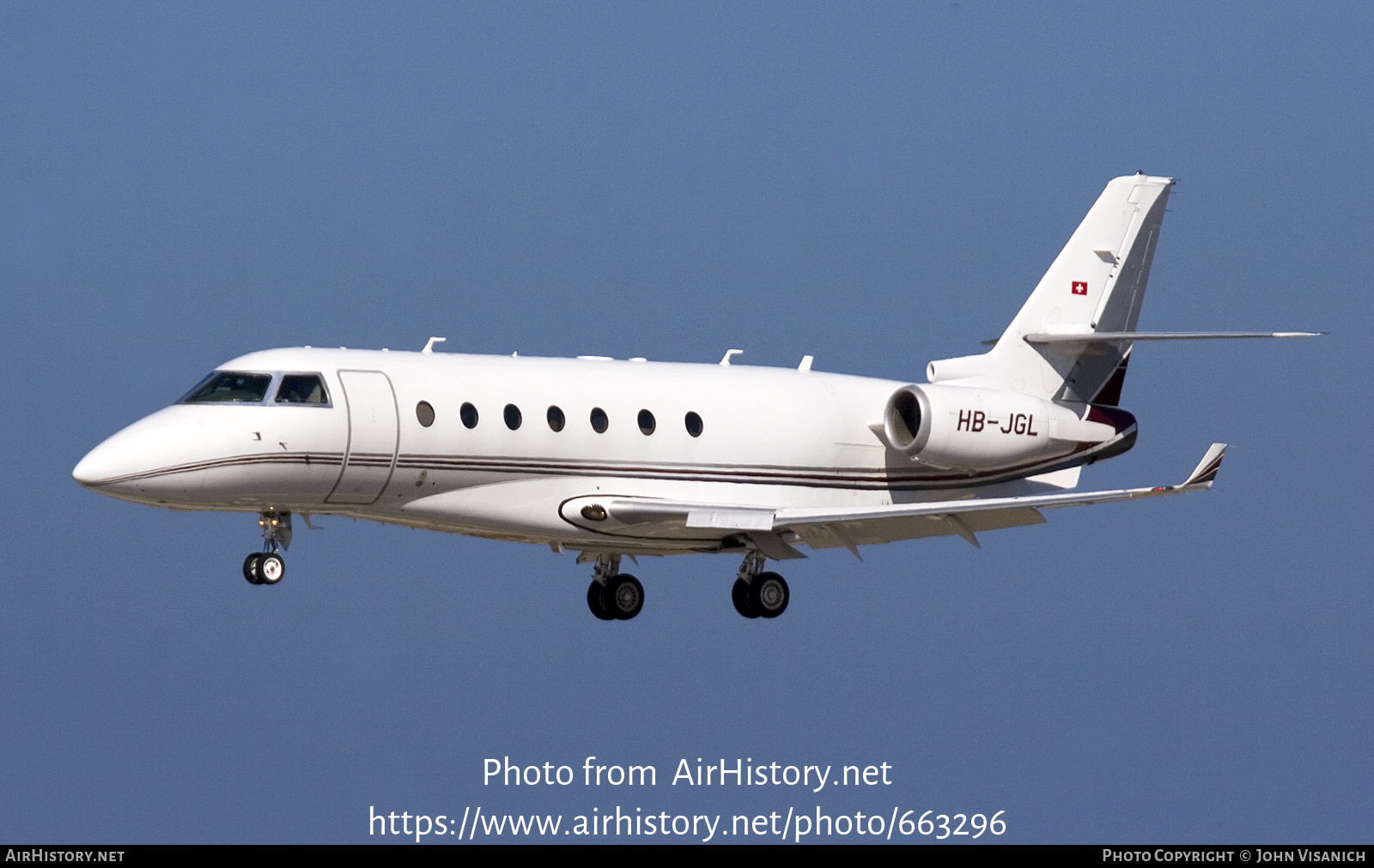 Aircraft Photo of HB-JGL | Israel Aircraft Industries Gulfstream G200 | AirHistory.net #663296