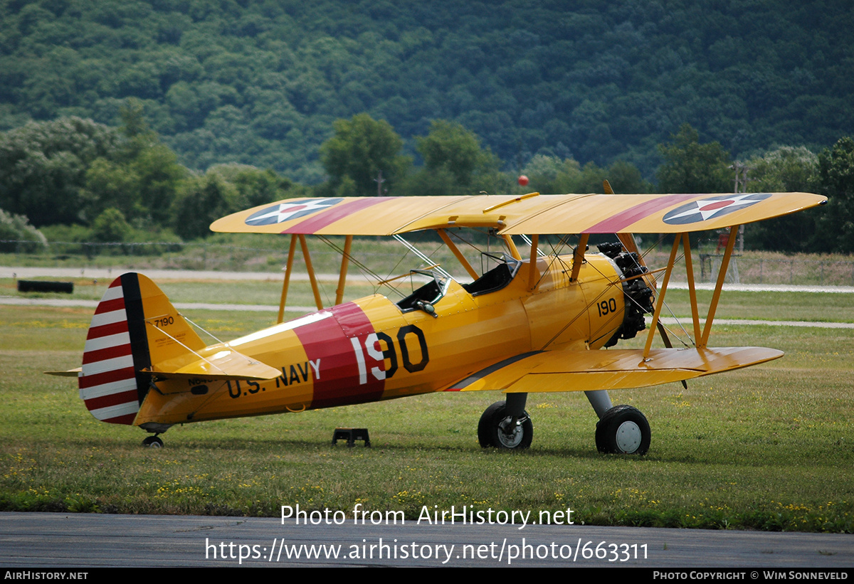 Aircraft Photo of N64604 / 7190 | Boeing N2S-3 Kaydet (B75N1) | USA - Air Force | AirHistory.net #663311