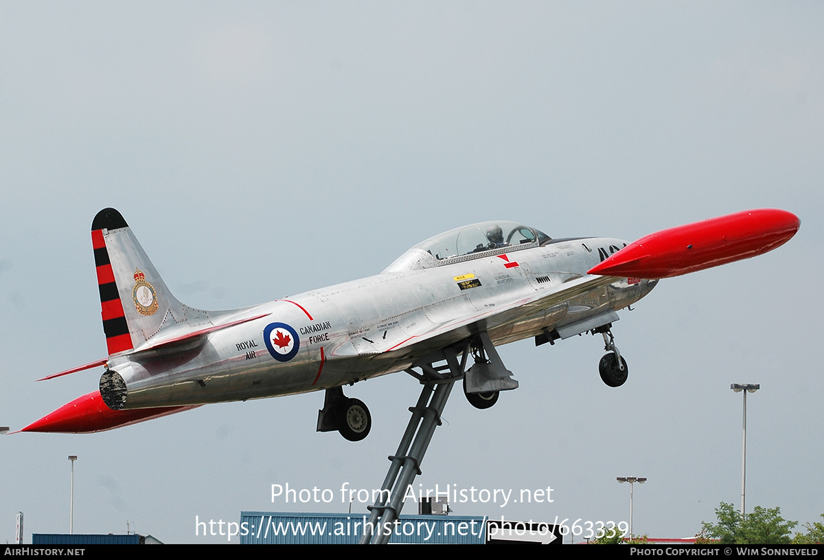 Aircraft Photo of 491 | Canadair CT-133 Silver Star 3 | Canada - Air Force | AirHistory.net #663339