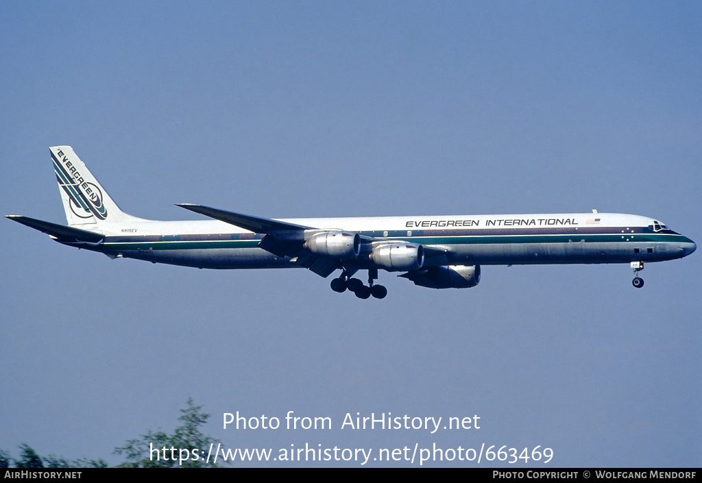 Aircraft Photo of N815EV | McDonnell Douglas DC-8-73(F) | Evergreen International Airlines | AirHistory.net #663469