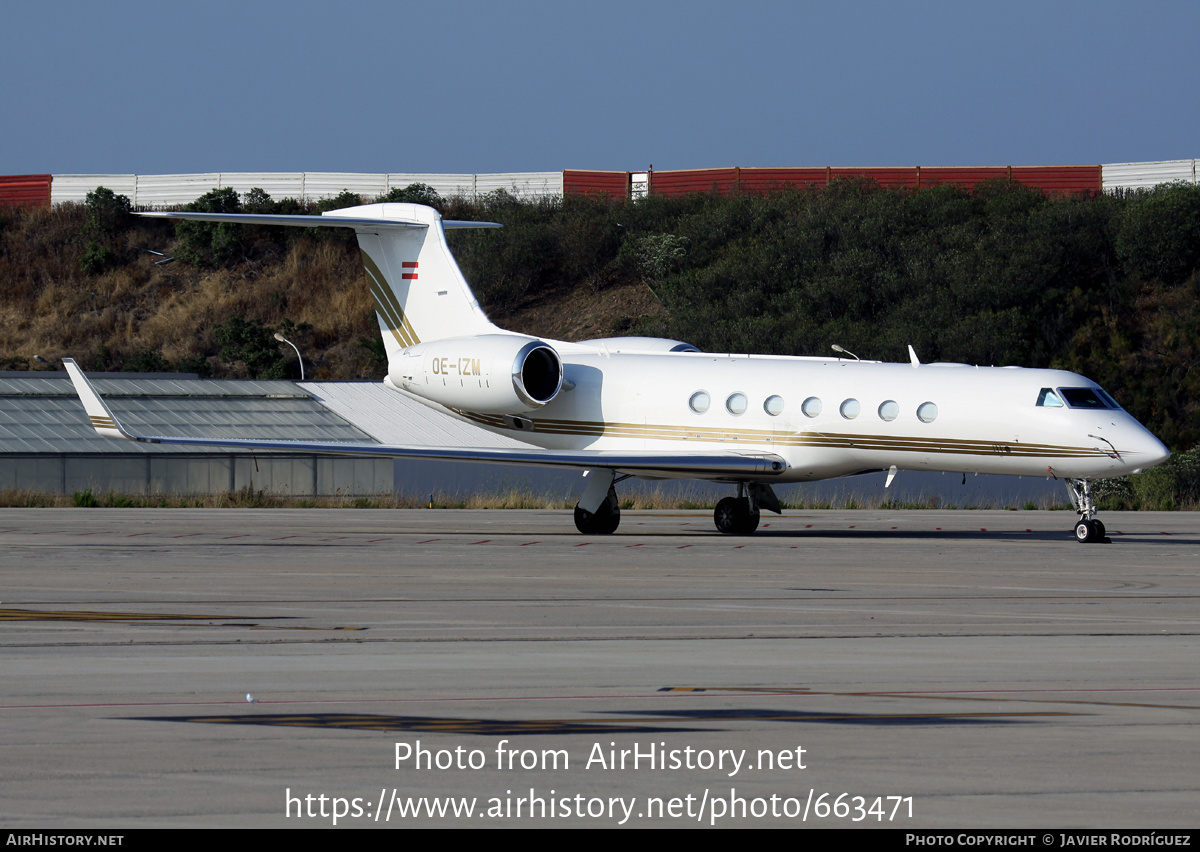 Aircraft Photo of OE-IZM | Gulfstream Aerospace G-V-SP Gulfstream G550 | AirHistory.net #663471