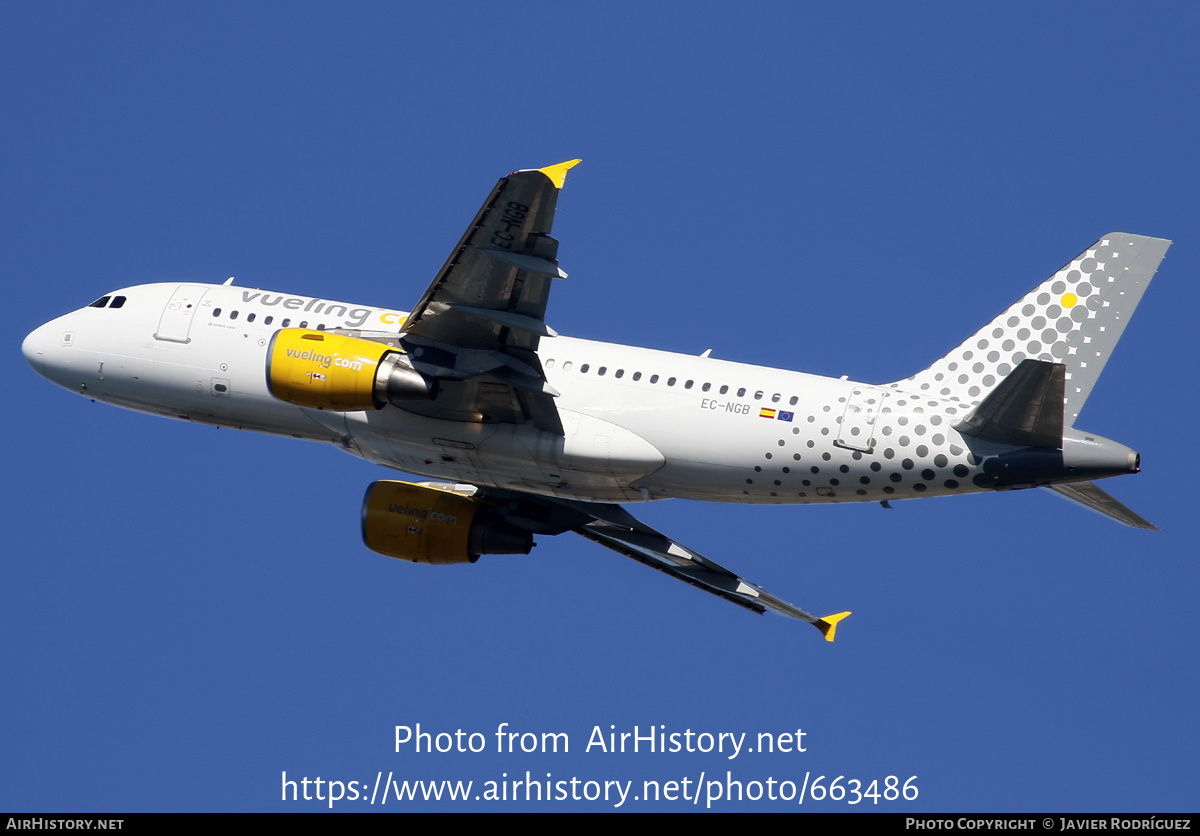 Aircraft Photo of EC-NGB | Airbus A319-111 | Vueling Airlines | AirHistory.net #663486