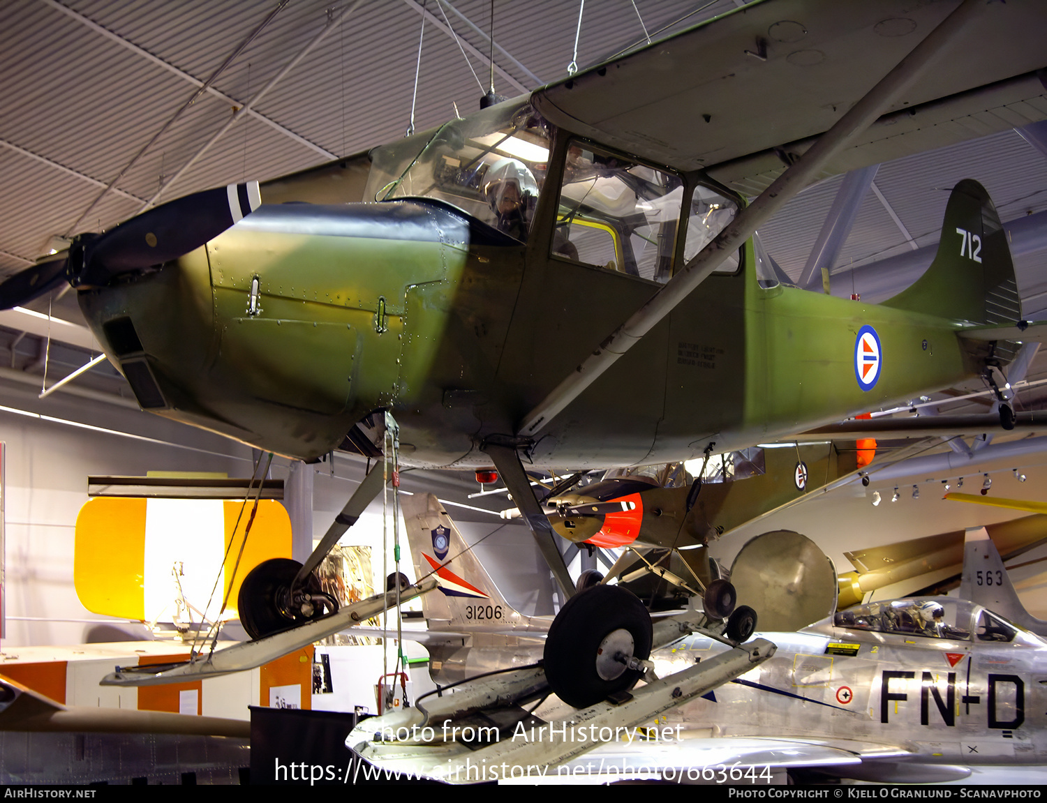 Aircraft Photo of 712 | Cessna O-1A Bird Dog | Norway - Air Force | AirHistory.net #663644