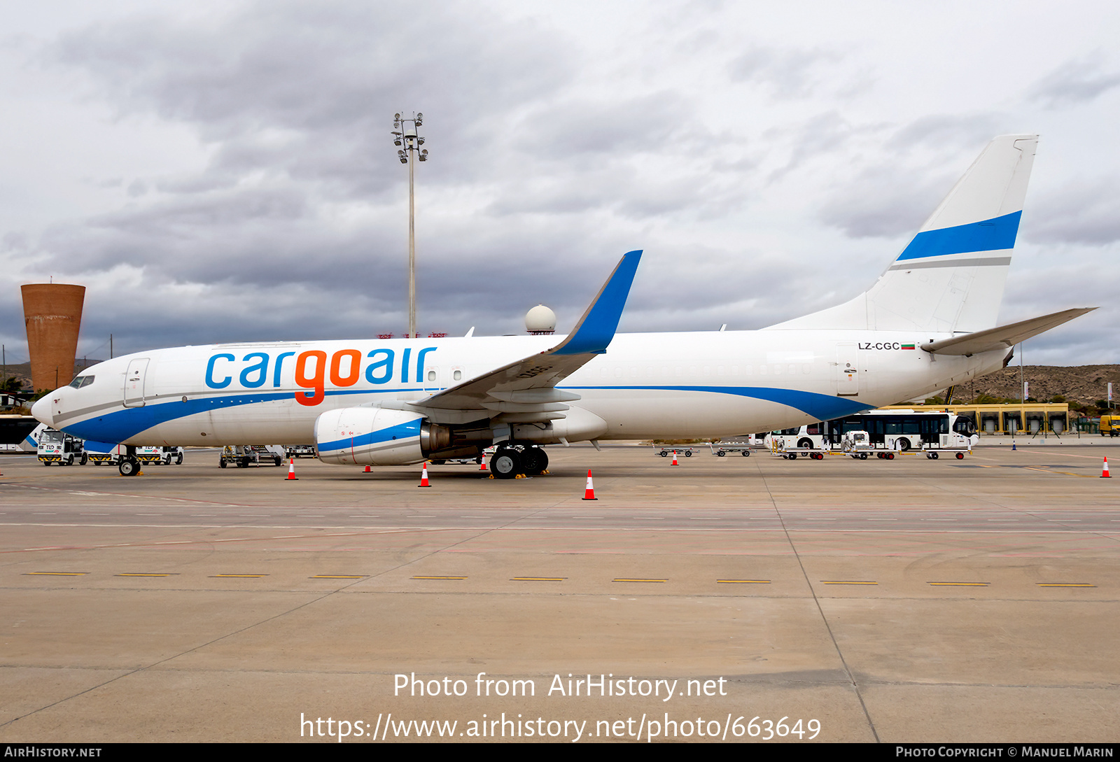 Aircraft Photo of LZ-CGC | Boeing 737-85F(SF) | Cargo Air | AirHistory.net #663649