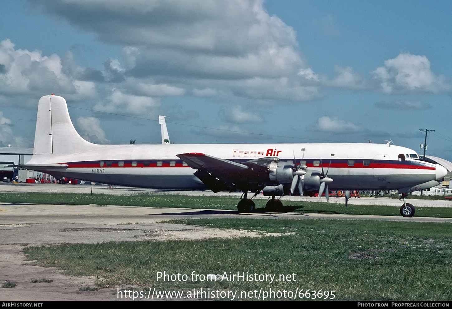 Aircraft Photo of N1097 | Douglas DC-7B | Haiti Trans Air | AirHistory.net #663695