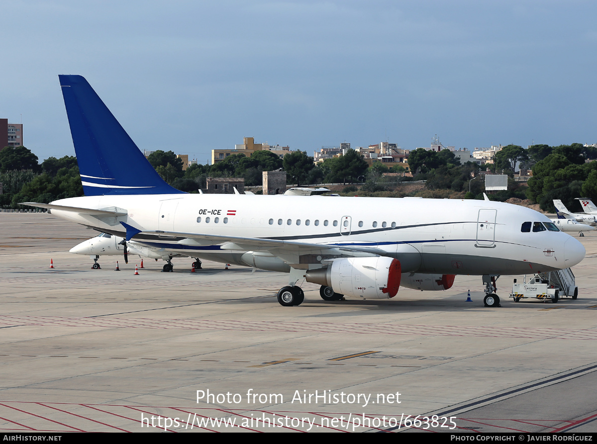 Aircraft Photo of OE-ICE | Airbus ACJ318 (A318-112/CJ) | AirHistory.net ...