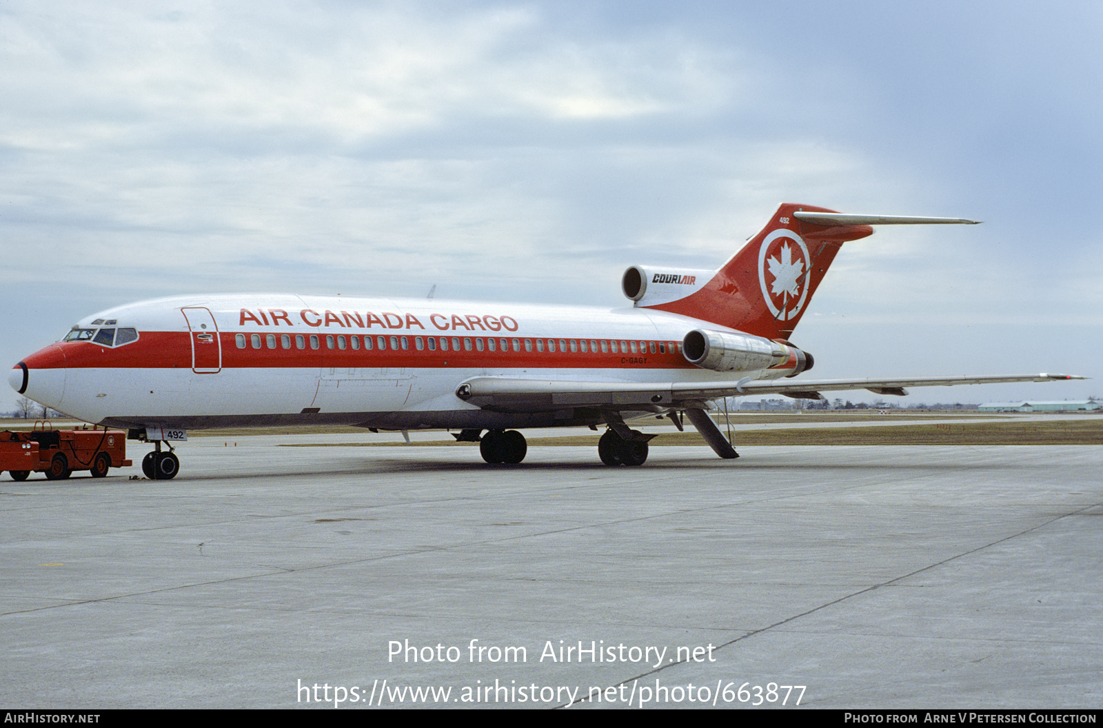 Aircraft Photo of C-GAGY | Boeing 727-22C | Air Canada Cargo | AirHistory.net #663877