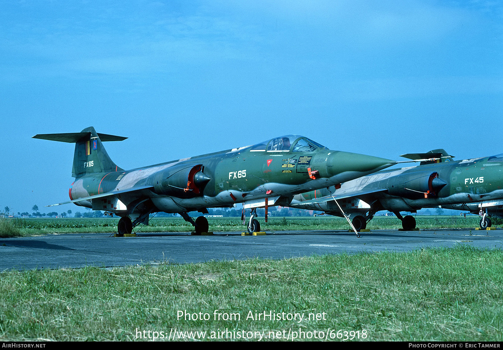 Aircraft Photo of FX-65 | Lockheed F-104G Starfighter | Belgium - Air Force | AirHistory.net #663918