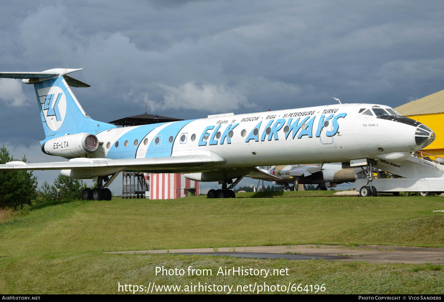 Aircraft Photo of ES-LTA | Tupolev Tu-134A-3 | ELK Airways | AirHistory.net #664196