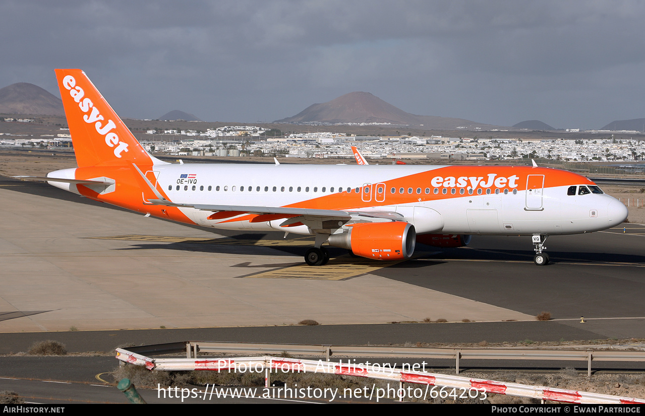 Aircraft Photo of OE-IVQ | Airbus A320-214 | EasyJet | AirHistory.net #664203