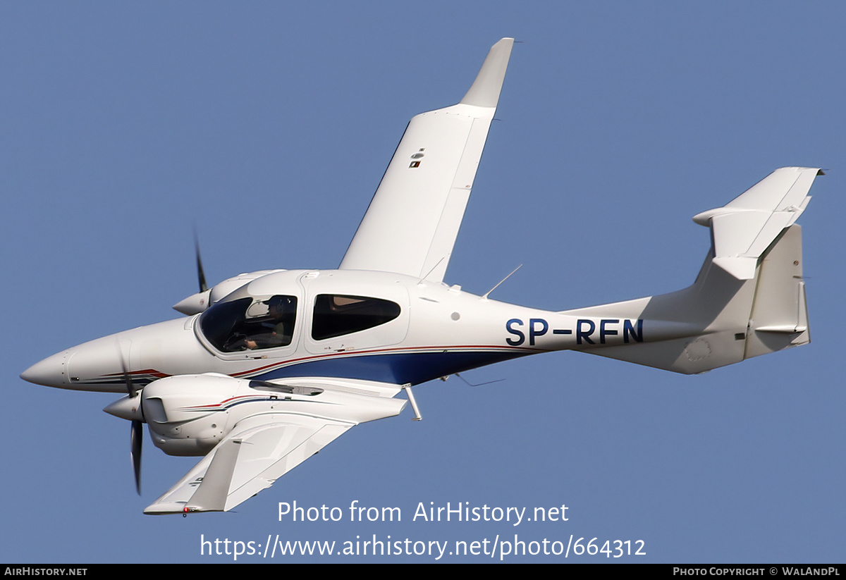 Aircraft Photo of SP-RFN | Diamond DA42-VI Twin Star | Lotnicza Akademia Wojskowa - LAW | AirHistory.net #664312