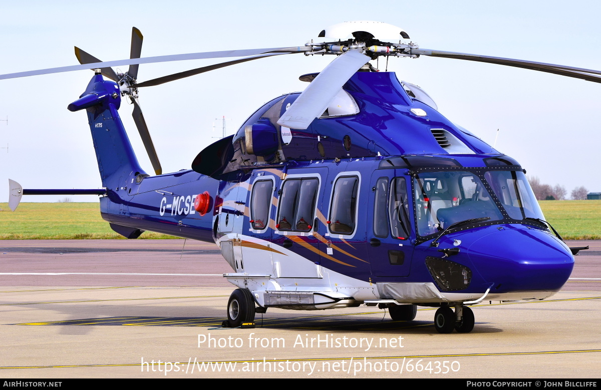 Aircraft Photo of G-MCSE | Airbus Helicopters H-175 | AirHistory.net #664350