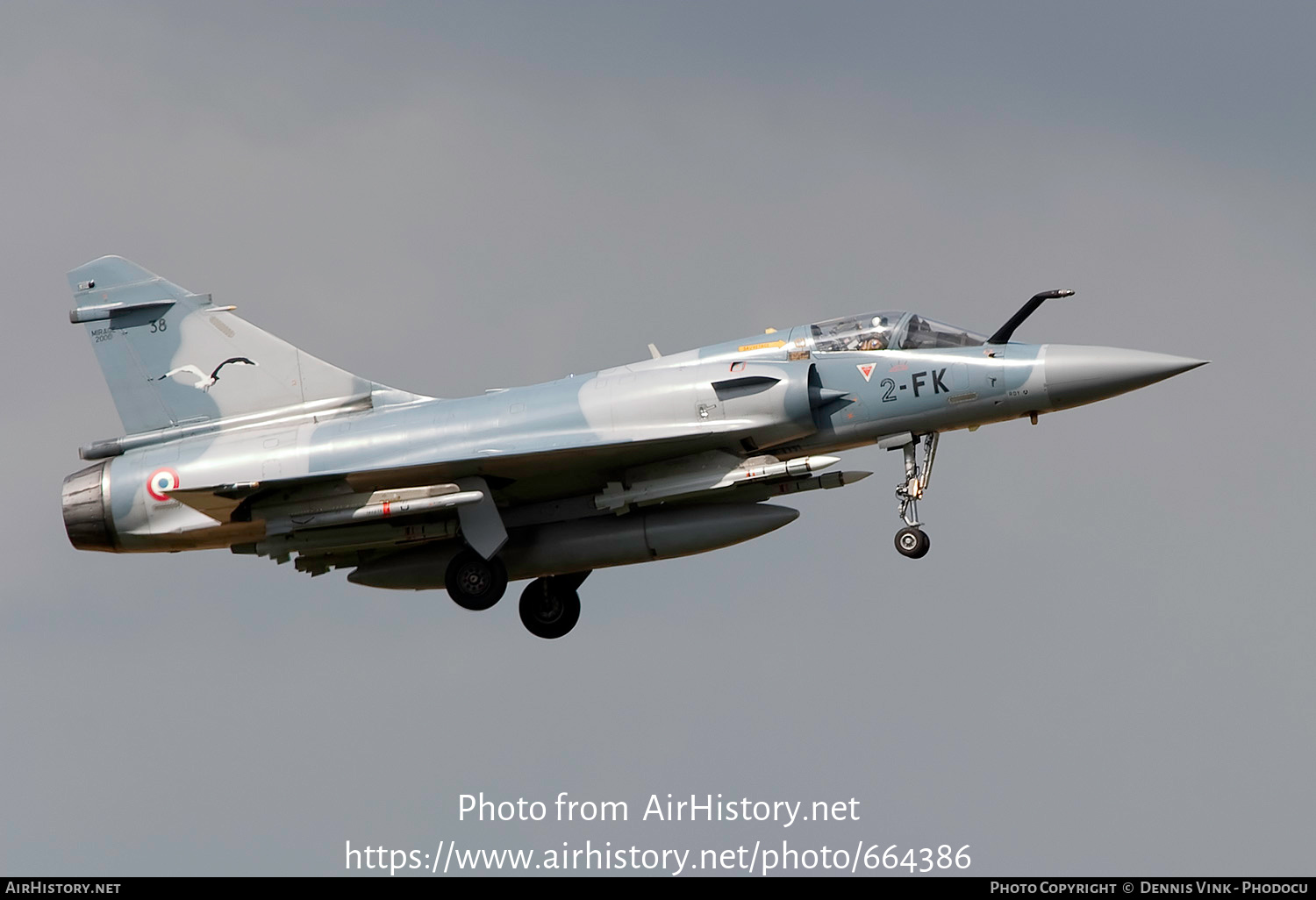 Aircraft Photo of 38 | Dassault Mirage 2000-5 | France - Air Force | AirHistory.net #664386