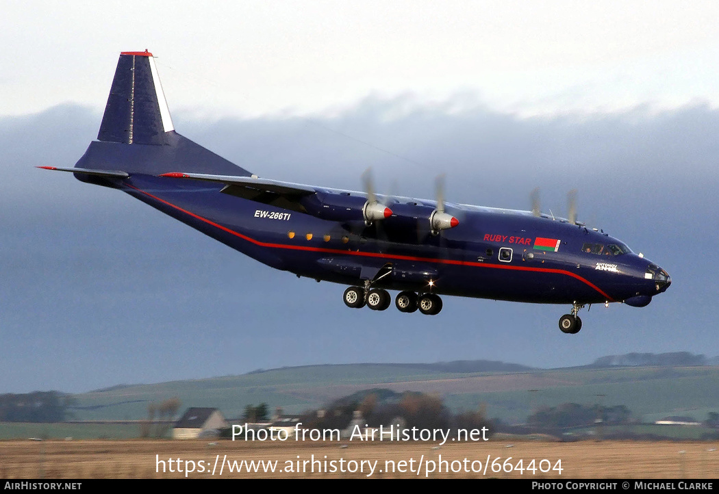 Aircraft Photo of EW-266TI | Antonov An-12BP | Ruby Star Airways | AirHistory.net #664404