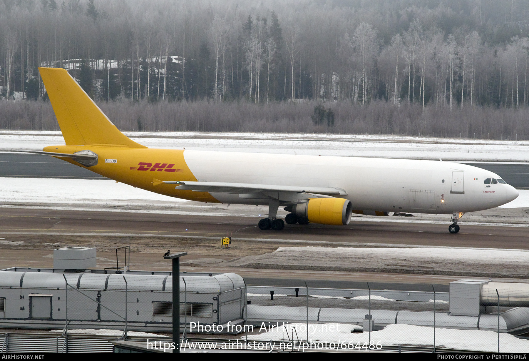 Aircraft Photo of EI-LDD | Airbus A300F4-605R | DHL International | AirHistory.net #664486