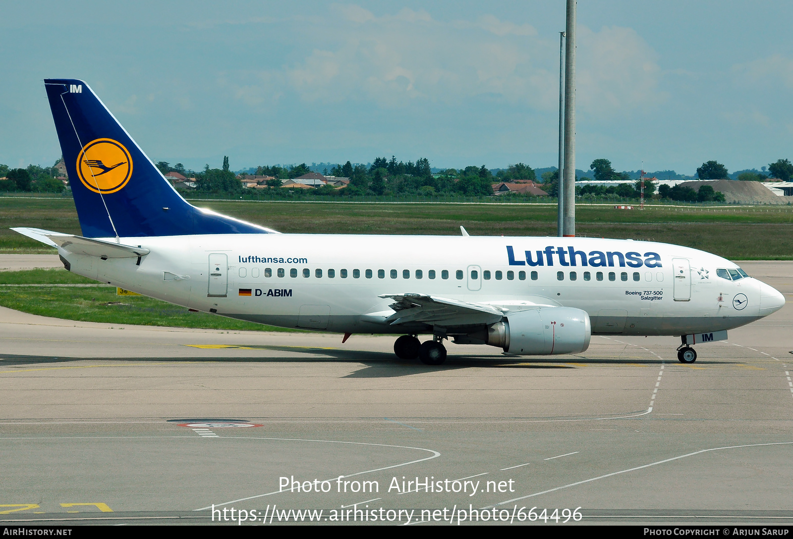 Aircraft Photo of D-ABIM | Boeing 737-530 | Lufthansa | AirHistory.net #664496